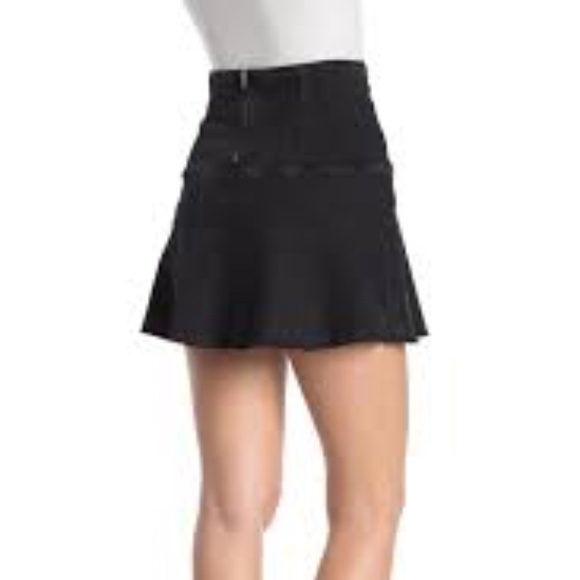 Free People Highlands Denim Mini Skirt - Picture 3 of 8